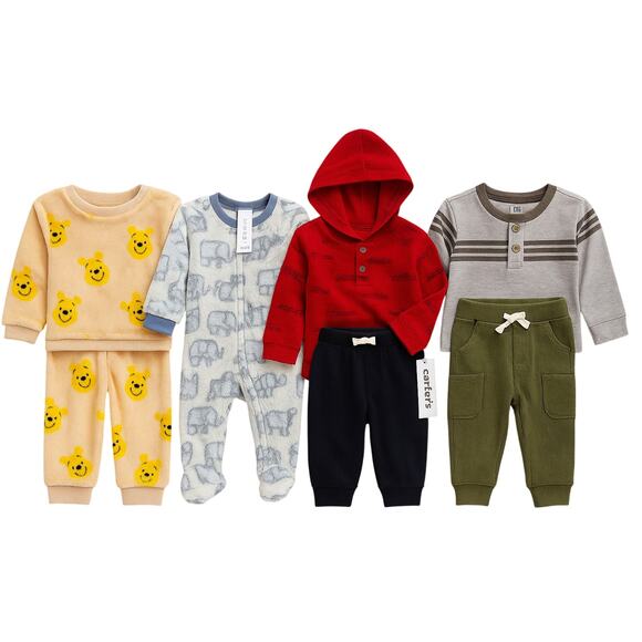 Baby Boy Clothing Lot Size 6M / 6–9M Disney, Carter’s, Little Lad, Chickpea - Picture 1 of 10